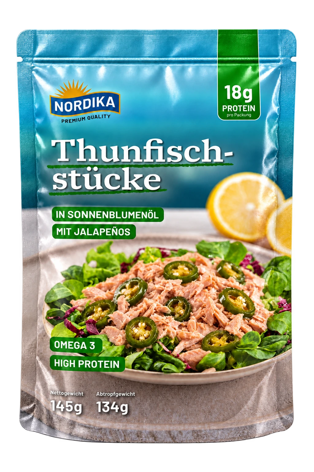 NORDIKA Thunfischstücke mit Jalapeños