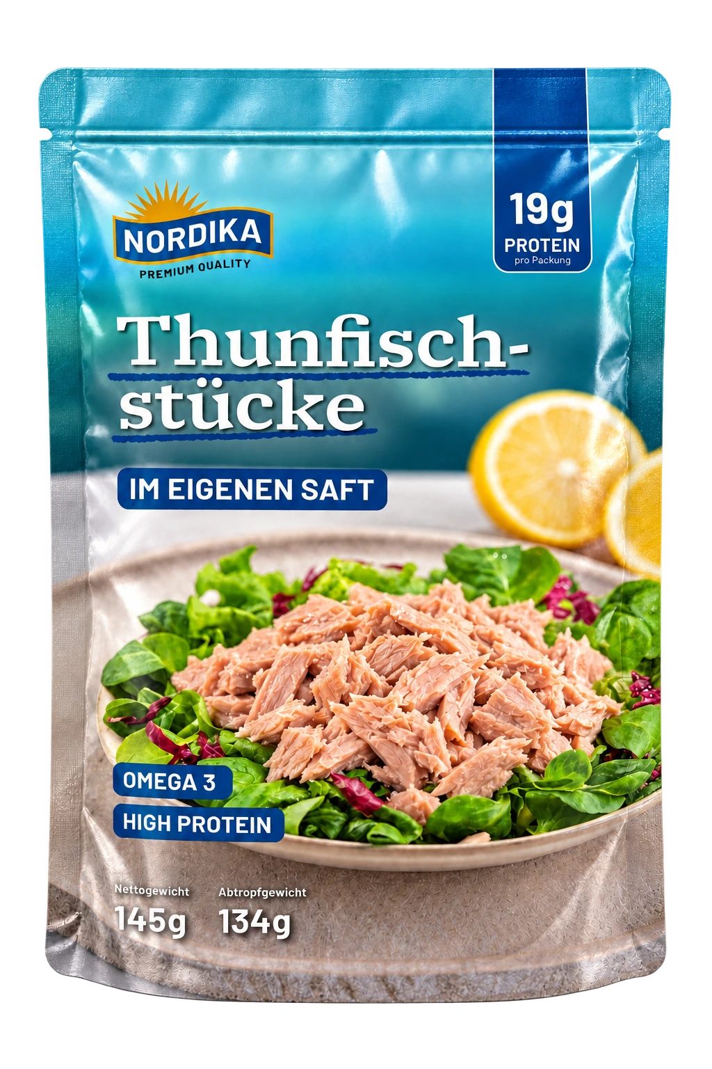 NORDIKA Thunfischstücke im eigenen Saft