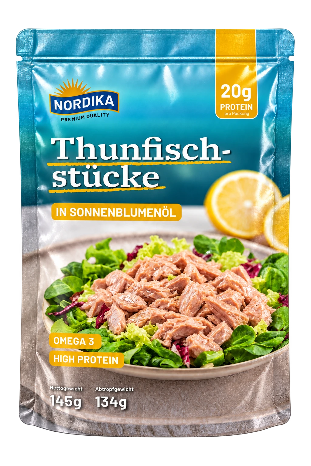 NORDIKA Thunfischstücke in Sonnenblumenöl